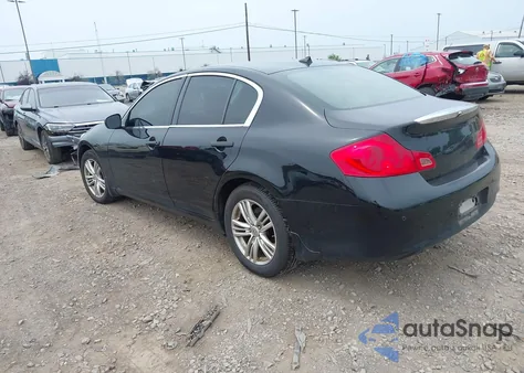 2013 Infiniti G37X из США, поврежденный, VIN JN1CV6AR1DM764665